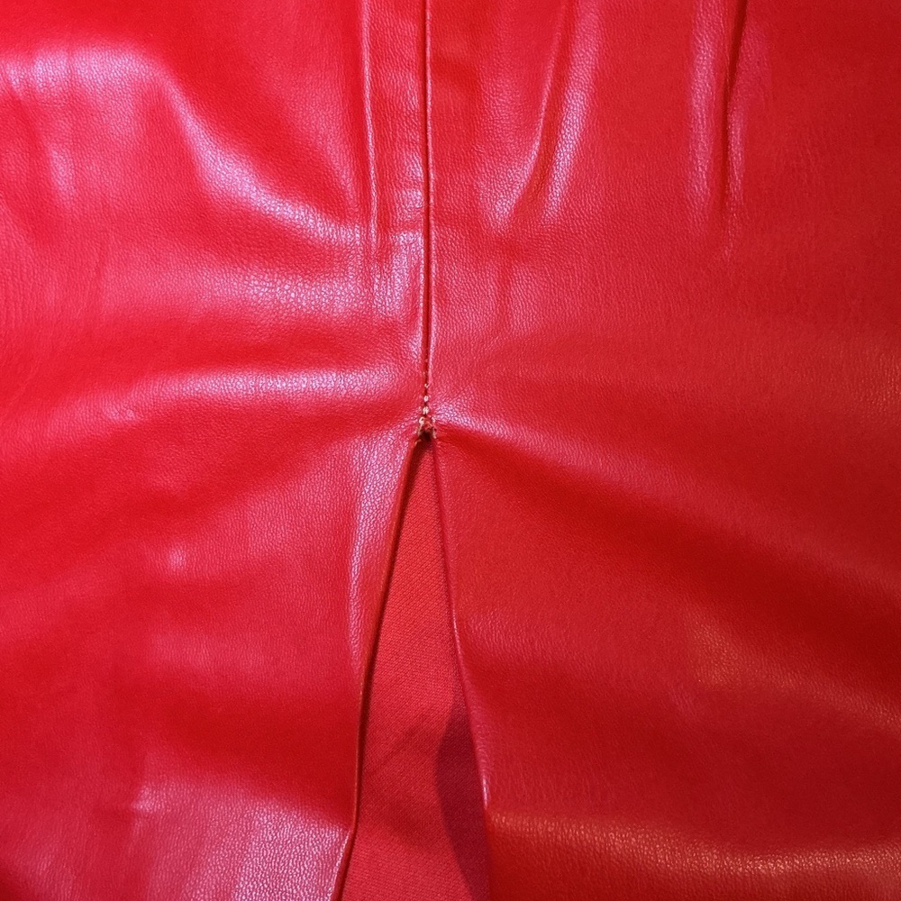 Zara Women's Red Strapless Dress - Picture 12 of 12